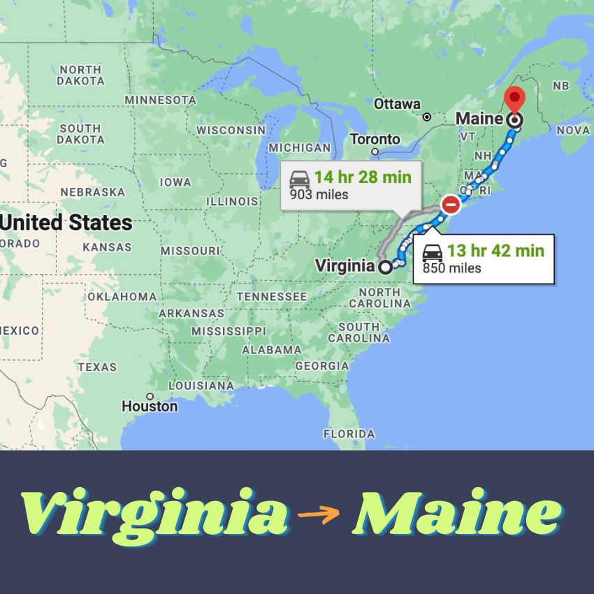 Virginia To Maine Road Trip Itinerary 5 Trip Alternatives   17 Roadtrip Benefits 7 